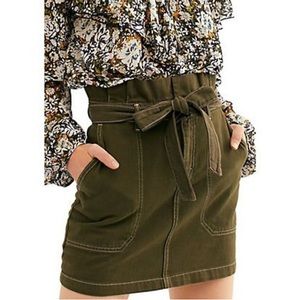 Free People High Rise Mini Skirt  Size 4